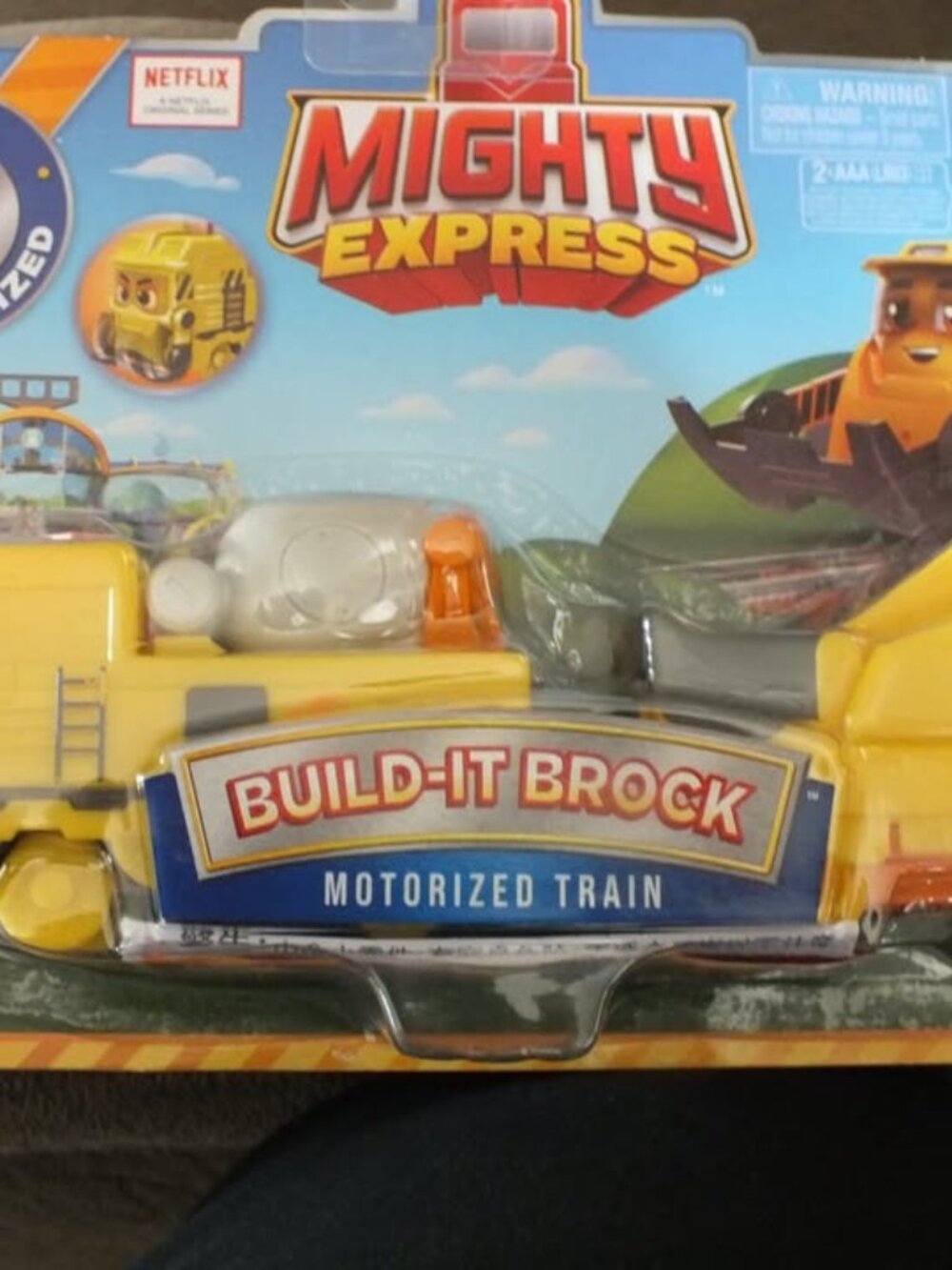 Build-it Brock Mighty Express Push And Go Train